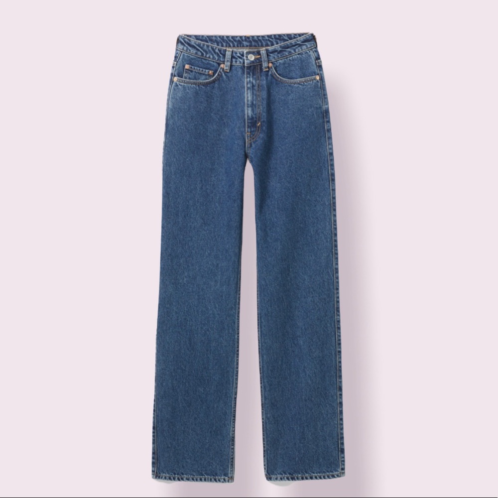 Weekday Rowe Extra High Waist Jeans